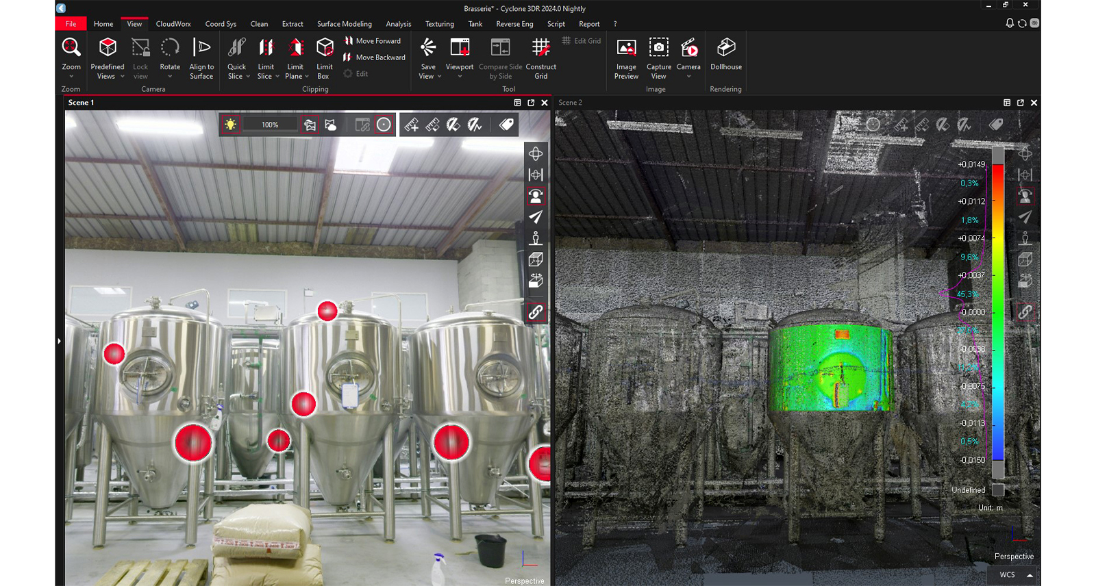 Leica Cyclone 3DR Plant Edition Image Experience